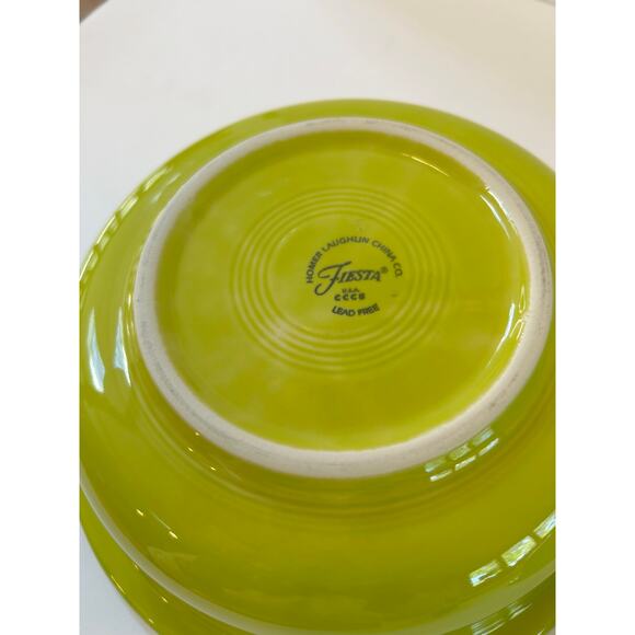 Fiesta USA Nappy Bowl in Turquoise 8.25” Diameter Serving Soup Replacement - Picture 3 of 3